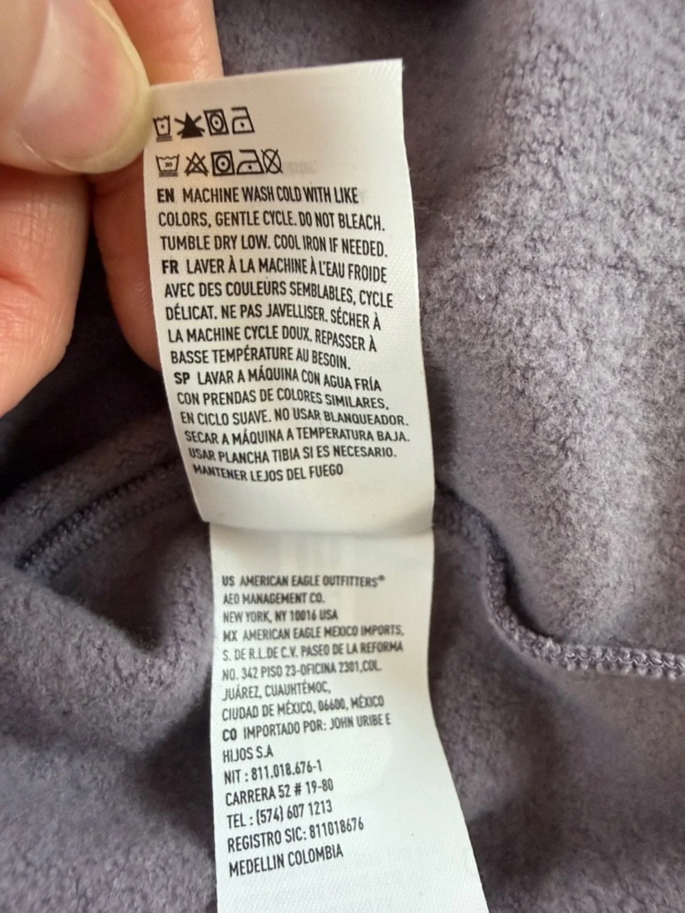 American Eagle Ahhh-mazingly Soft Jegging Fit Animal Print Hoodie Small